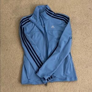 Adidas Three Stripe Full Zip